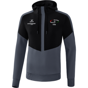 Damen Squad Kapuzensweat schwarz-grau
