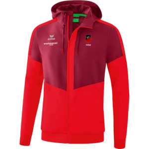Damen Squad Tracktop Jacke mit Kapuze